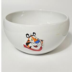Vintage Tony the Tiger Cereal Bowl Kellogg's 2001 Frosted Flakes